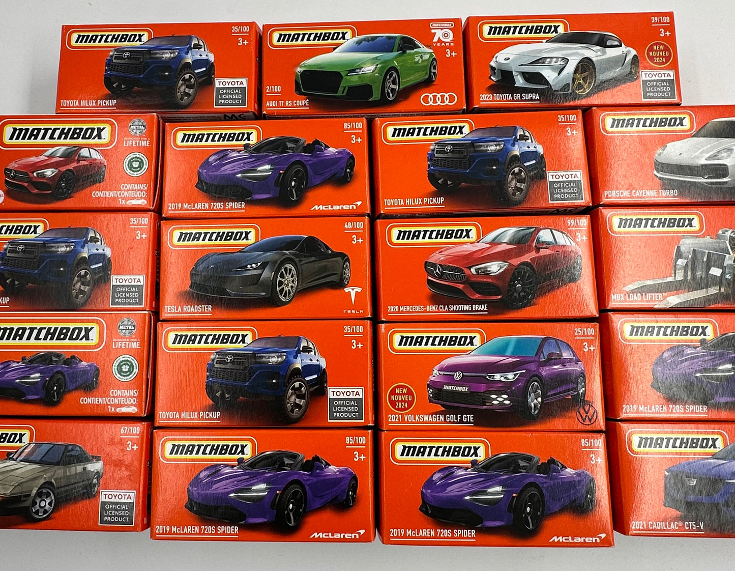 Matchbox Power Grabs box 1:64 assorted
