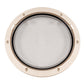 Beckson 8 Clear Center Pry-Out Deck Plate - Beige