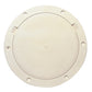 Beckson 8 Non-Skid Pry-Out Deck Plate - Beige
