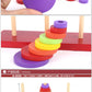 Hanot Tower Wooden 8-Layer 8-Layer Educational Children Hanot Tower Customs Clearance Toys for Primary School Students Logical Thinking Training