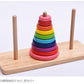 Large Hannoy Tower Wooden 8-Layer 8-Layer Educational Children Hanrota Toy for Primary School Students Logical Thinking Training