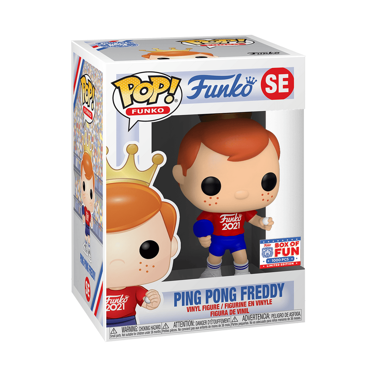 Ping Pong Freddy 1/1000 VAULTED #SE Funko Pop Vinyl Figure