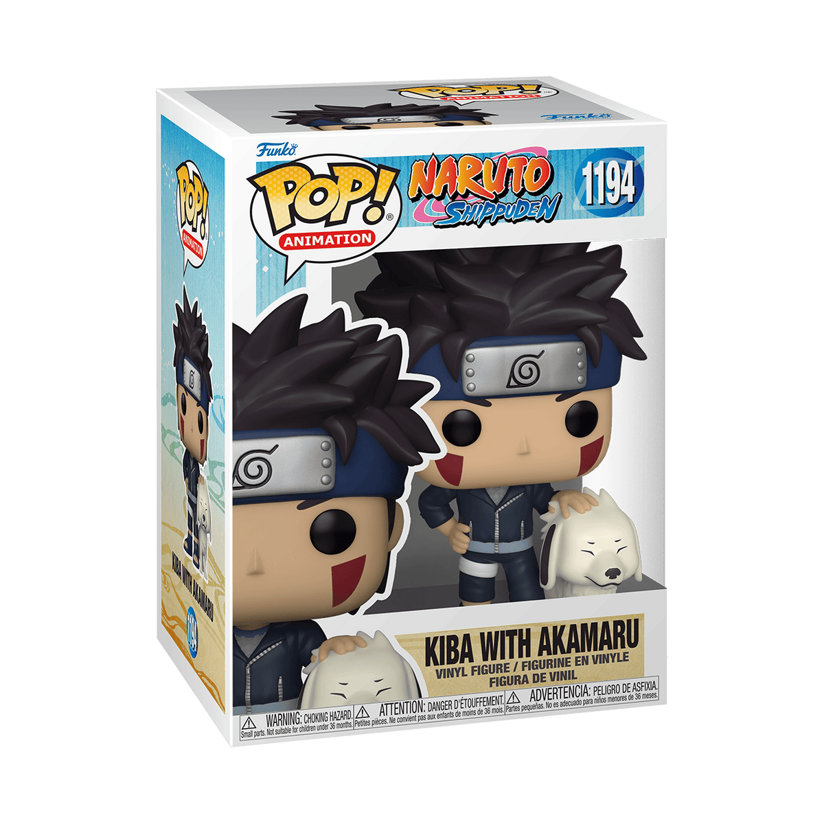 Kiba With Akamaru #1194 Funko Pop! Animation Naruto Shippuden