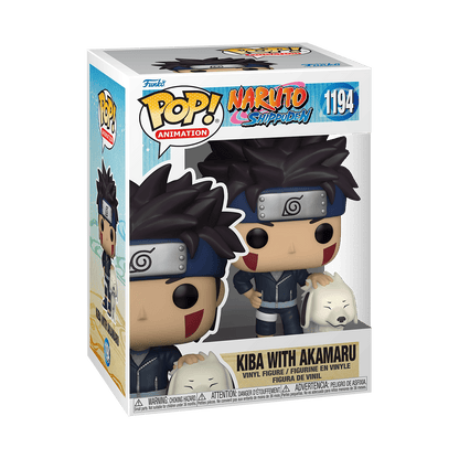 Kiba With Akamaru #1194 Funko Pop! Animation Naruto Shippuden