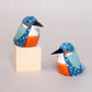 Hand-Carved Wooden Bird Figurine – Hummingbird