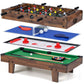4 in 1 Combo Game Table Set with Billiards