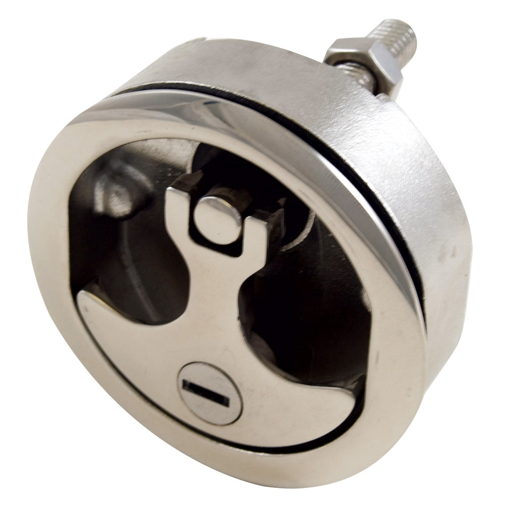Whitecap Compression Handle - 316 Stainless Steel - Locking - 3 Outer Diameter