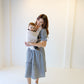 Coco Cream - Cotton Linen Baby Carrier (7-35 lbs)