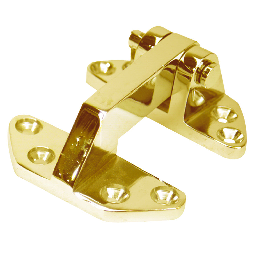 Whitecap Standard Hatch Hinge - Polished Brass - 2-5/8 x 3-1/8