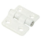 Whitecap Butt Hinge - White Nylon - 1-1/2 x 1-3/8