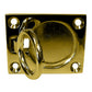 Whitecap Flush Pull Ring - Polished Brass - 2 x 2-1/2