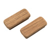 Whitecap Teak Rectangular Drawer Knob - 2-3/4L - 2 Pack