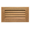 Whitecap Teak Louvered Insert - 6-3/8 x 11-3/16 x 3/4