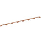 Whitecap Teak Handrail - 7 Loops - 73L