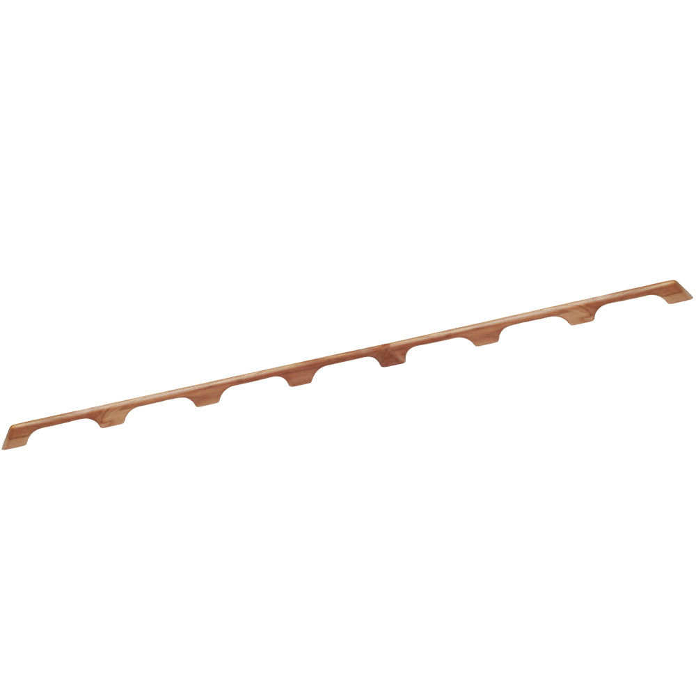 Whitecap Teak Handrail - 7 Loops - 73L