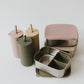 Stainless steel & Silicone Bento box
