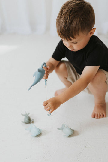 Silicone Fishing Set