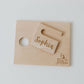 Children's Wooden Cutting Board Set with  Fruit Knife