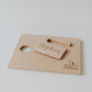 Children's Wooden Cutting Board Set with  Fruit Knife