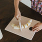 Children's Wooden Cutting Board Set with  Fruit Knife