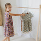 Wooden dress rack /toddler clothes rack