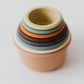 Silicone Cup stacking toy/Stacking toy