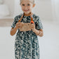 Wood & Leather camera/play camera/wooden play camera/toddler camera