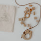 DIY Lacing Kit /wood and leather lacing kit