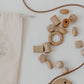 DIY Lacing Kit /wood and leather lacing kit