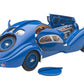 1938 Bugatti Type 57Sc Atlantic With Metal Wire-Spoke Wheels Blue 1/43 Diecast Model Car By Autoart