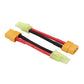 OliRC 4pcs XT-60 XT60 Female to Plug for Micro Mini-Tamiya Male Connector Adapter(C19-4)
