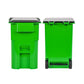 Set Of 4 Mini Trash & Recycling Cans With Lid & Wheels For Wwe Wrestling Action Figures