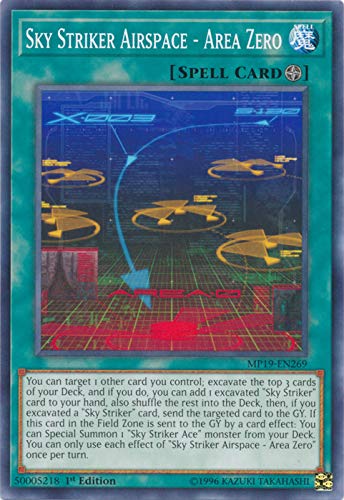 Yu-Gi-Oh! - Sky Striker Airspace - Area Zero - Mp19-En269 - Common - 1St Edition - 2019 Gold Sarcophagus Tin Mega Pack