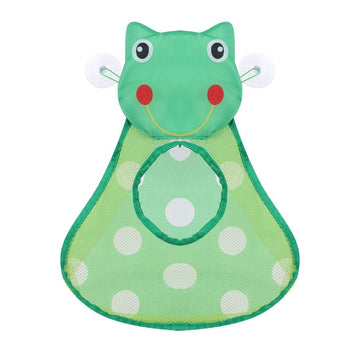 Gofidin Baby Bath Toys Mesh Bag Kids Bathroom Toy Storage Bag Duck Frog Suction Cups Toys Organizer For Kids