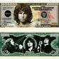 American Art Classics Jim Morrison - The Doors Million Dollar Bill In Currency Holder - Best Gift For Fans Of The Doors