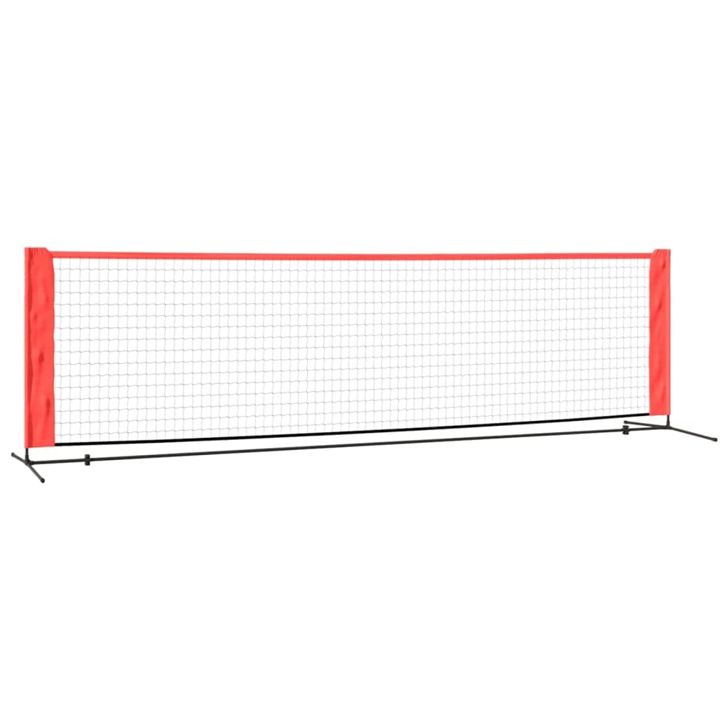vidaXL Tennis Net - UV- Polyester Fabric - Sturdy Steel Structure - Ideal for Outdoor, Garden, Park, Training - Easy Assembly wi