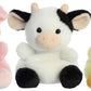 Aurora Palm Pals Set Of Three - Sweetie Cow, Wizard Pig And Betsy Chick (Cow/Pig/Chick)