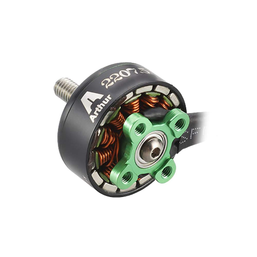 FLASH HOBBY Arthur 2207.5 Outrunner Brushless Motor 2450KV 2-4S Drone Motor for RC Models FPV Quadcopter Multicopters Fixed-Wing