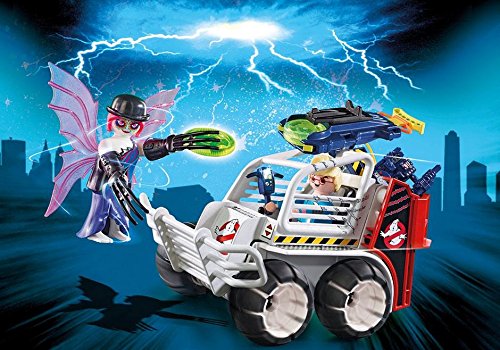 Playmobil Spengler with Cage Car Building Set - Medium Multi Plastic Model 9386
