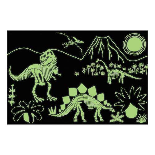 Prehistoric Glow In The Dark Dinosaur World Puzzle