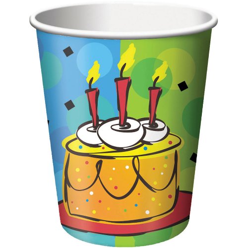9CUP 12/8CT CAKE CELEBRATION