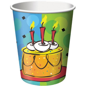9CUP 12/8CT CAKE CELEBRATION