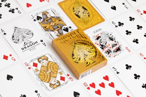 Bicycle Gold Dragon Foil Premium Playing Cards, 1 Deck