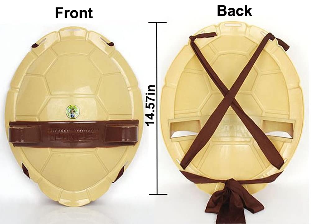 Aexfuma Blue Turtle Shell Cosplay Costume for Kids - Large Cartoon Ninja Super Hero Halloween Party Outfit