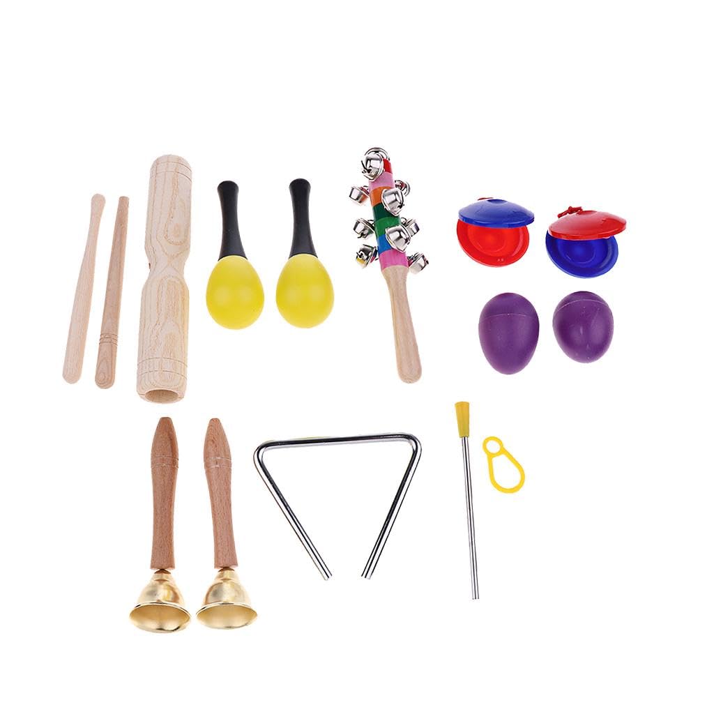 Calandis Musical Instrument Set 7 Kinds Tambourine Drum Percussion Toys For Kids | Sets & Kits | Drums | Percussion