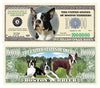 American Art Classics Boston Terrier Million Dollar Bill - Pack Of 5 - Best Gift For Lovers Of Boston Terriers