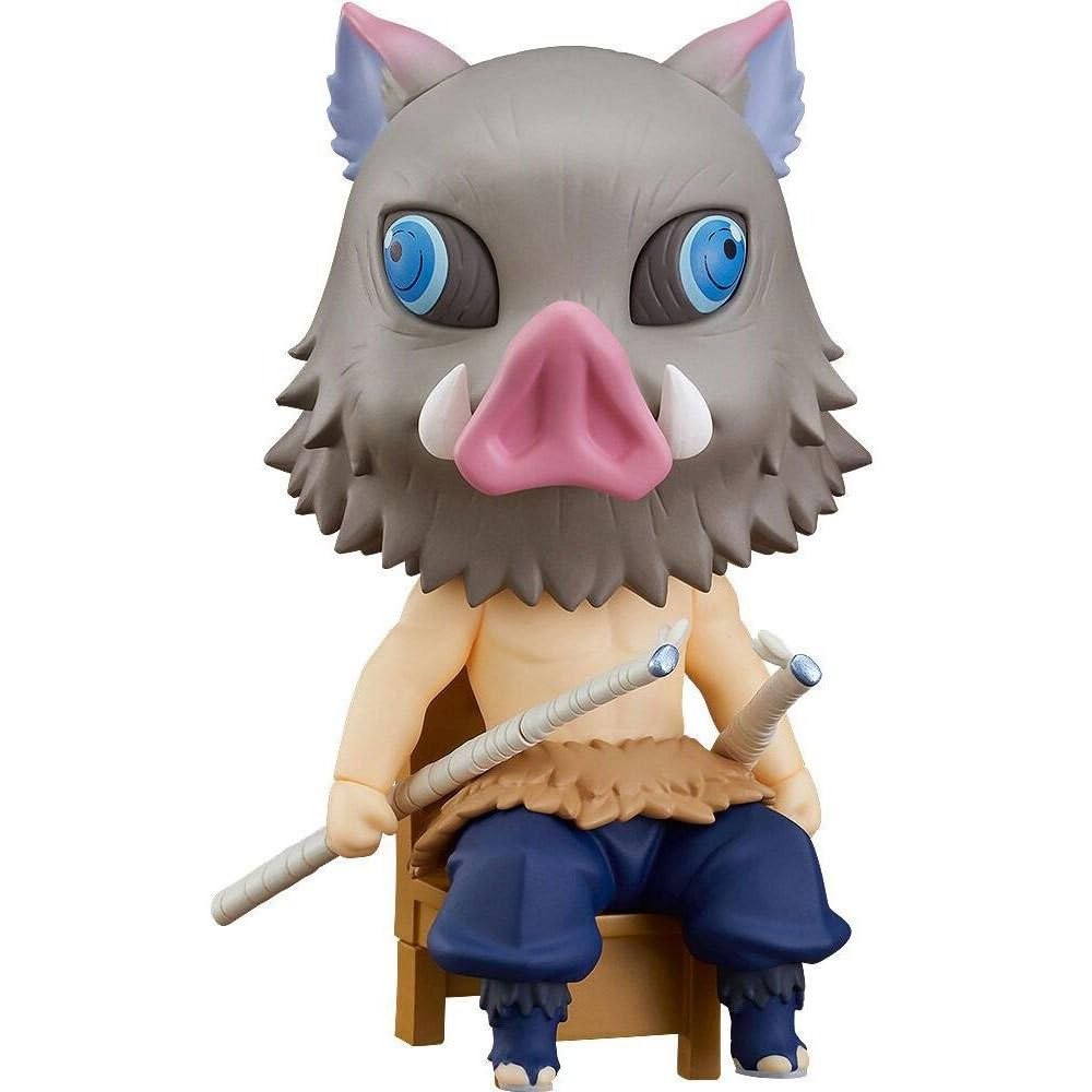 Good Smile Company Demon Slayer: Kimetsu No Yaiba: Inosuke Hashibira Nendoroid Action Figure, Multicolor