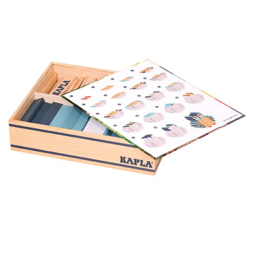 Kapla Owl - Wooden Construction Set 120 Building Planks
