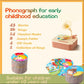 Kids Phonograph With 96 Cards,Children'S Storyteller Sleeping Music Box (Pink)