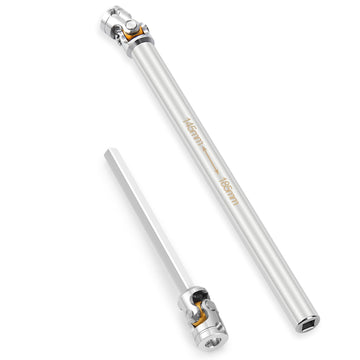 RC-Hub 1Pcs RC Driveshafts Metal Drive Shaft 45-50/47-57/55-67/60-80mm for 1:14 Tamiya Trailer Tractor Truck RC Crawler Car (145